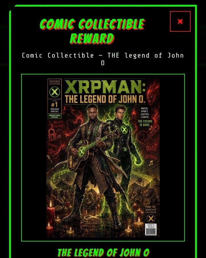 The Legend of John O comic